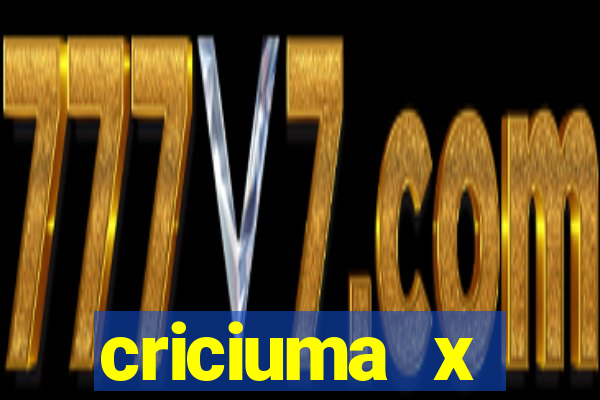 criciuma x fluminense palpite
